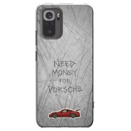 Átlátszó szilikon tok az alábbi mobiltelefonokra Xiaomi Redmi Note 10 - Garage Scratch