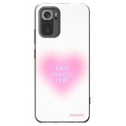 Átlátszó szilikon tok az alábbi mobiltelefonokra Xiaomi Redmi Note 10 - Rich Energy