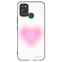 Fekete szilikon tok az alábbi mobiltelefonokra Realme 7i - Rich Energy