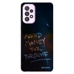 Átlátszó szilikon tok az alábbi mobiltelefonokra Samsung Galaxy A32 5G A326B - Neon Nights