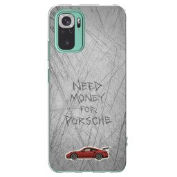 Átlátszó szilikon tok az alábbi mobiltelefonokra Xiaomi Redmi Note 10 Pro - Garage Scratch