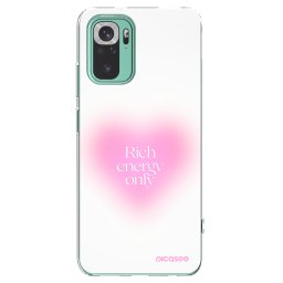 Átlátszó szilikon tok az alábbi mobiltelefonokra Xiaomi Redmi Note 10 Pro - Rich Energy
