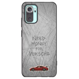 Fekete szilikon tok az alábbi mobiltelefonokra Xiaomi Redmi Note 10 Pro - Garage Scratch