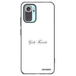 Fekete szilikon tok az alábbi mobiltelefonokra Xiaomi Redmi Note 10 Pro - Gods Favorite