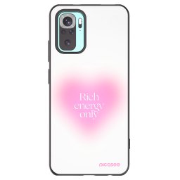 Fekete szilikon tok az alábbi mobiltelefonokra Xiaomi Redmi Note 10 Pro - Rich Energy