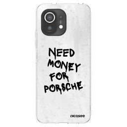 Átlátszó szilikon tok az alábbi mobiltelefonokra Xiaomi Mi 11 - White Dollar