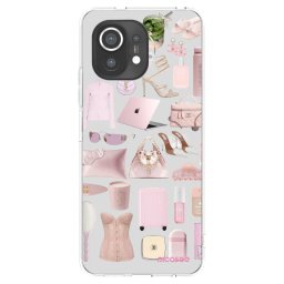 Átlátszó szilikon tok az alábbi mobiltelefonokra Xiaomi Mi 11 - Glam Babe