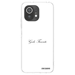 Átlátszó szilikon tok az alábbi mobiltelefonokra Xiaomi Mi 11 - Gods Favorite