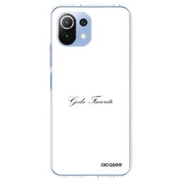 Átlátszó szilikon tok az alábbi mobiltelefonokra Xiaomi Mi 11 Lite - Gods Favorite