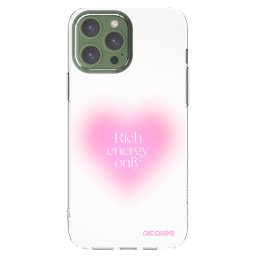 Átlátszó szilikon tok az alábbi mobiltelefonokra Apple iPhone 13 Pro Max - Rich Energy