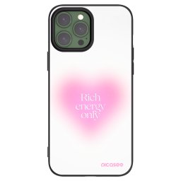 Fekete szilikon tok az alábbi mobiltelefonokra Apple iPhone 13 Pro Max - Rich Energy