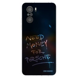 Átlátszó szilikon tok az alábbi mobiltelefonokra Xiaomi Poco F3 - Neon Nights
