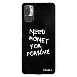 Átlátszó szilikon tok az alábbi mobiltelefonokra Xiaomi Redmi Note 10 5G - Black Dollar