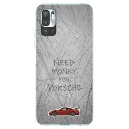 Átlátszó szilikon tok az alábbi mobiltelefonokra Xiaomi Redmi Note 10 5G - Garage Scratch