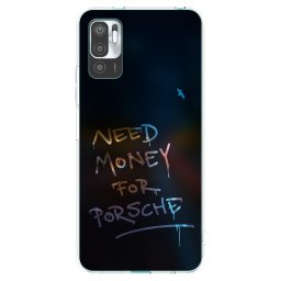 Átlátszó szilikon tok az alábbi mobiltelefonokra Xiaomi Redmi Note 10 5G - Neon Nights