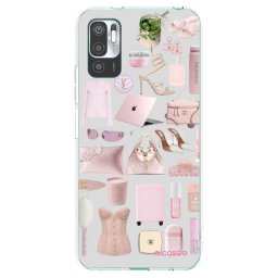 Átlátszó szilikon tok az alábbi mobiltelefonokra Xiaomi Redmi Note 10 5G - Glam Babe