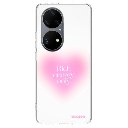 Átlátszó szilikon tok az alábbi mobiltelefonokra Huawei P50 - Rich Energy