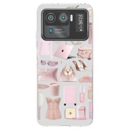Átlátszó szilikon tok az alábbi mobiltelefonokra Xiaomi Mi 11 Ultra - Glam Babe