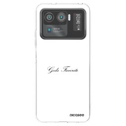 Átlátszó szilikon tok az alábbi mobiltelefonokra Xiaomi Mi 11 Ultra - Gods Favorite