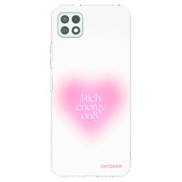Átlátszó szilikon tok az alábbi mobiltelefonokra Samsung Galaxy A22 A226B 5G - Rich Energy