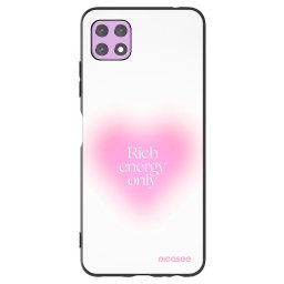 Fekete szilikon tok az alábbi mobiltelefonokra Samsung Galaxy A22 A226B 5G - Rich Energy