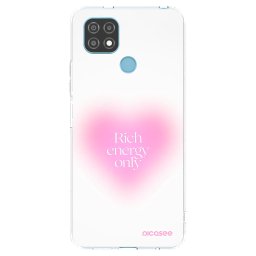 Átlátszó szilikon tok az alábbi mobiltelefonokra Realme C21 - Rich Energy