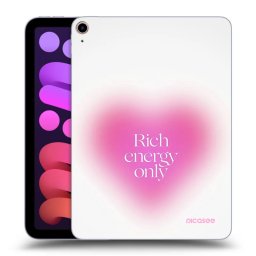 Átlátszó szilikon tok az alábbi táblagépre Apple iPad mini 2021 (6. gen) - Rich Energy