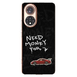 Átlátszó szilikon tok az alábbi mobiltelefonokra Huawei Nova 9 - Track Mode