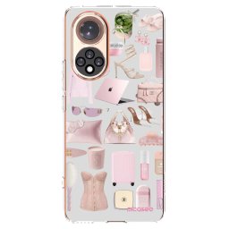 Átlátszó szilikon tok az alábbi mobiltelefonokra Huawei Nova 9 - Glam Babe