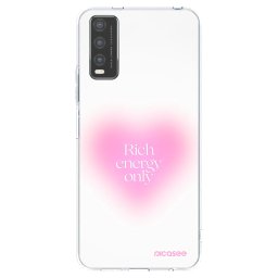 Átlátszó szilikon tok az alábbi mobiltelefonokra Vivo Y20s - Rich Energy