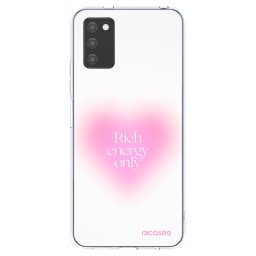 Átlátszó szilikon tok az alábbi mobiltelefonokra Samsung Galaxy A03s A037G - Rich Energy