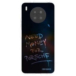 Átlátszó szilikon tok az alábbi mobiltelefonokra Huawei Nova 8i - Neon Nights