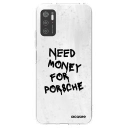 Átlátszó szilikon tok az alábbi mobiltelefonokra Xiaomi Poco M3 Pro 5G - White Dollar