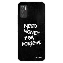 Átlátszó szilikon tok az alábbi mobiltelefonokra Xiaomi Poco M3 Pro 5G - Black Dollar