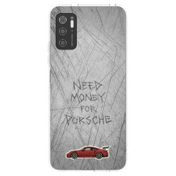 Átlátszó szilikon tok az alábbi mobiltelefonokra Xiaomi Poco M3 Pro 5G - Garage Scratch