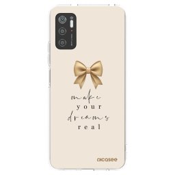 Átlátszó szilikon tok az alábbi mobiltelefonokra Xiaomi Poco M3 Pro 5G - Golden Dream