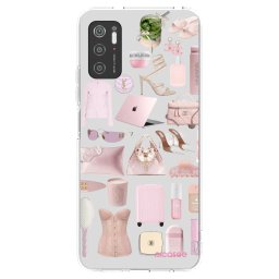 Átlátszó szilikon tok az alábbi mobiltelefonokra Xiaomi Poco M3 Pro 5G - Glam Babe