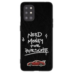 Fekete szilikon tok az alábbi mobiltelefonokra OnePlus 8T - Dark Racer