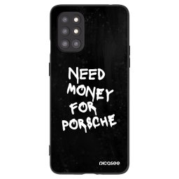 Fekete szilikon tok az alábbi mobiltelefonokra OnePlus 8T - Black Dollar