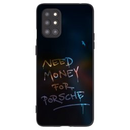 Fekete szilikon tok az alábbi mobiltelefonokra OnePlus 8T - Neon Nights