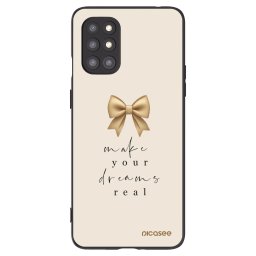 Fekete szilikon tok az alábbi mobiltelefonokra OnePlus 8T - Golden Dream