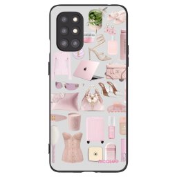 Fekete szilikon tok az alábbi mobiltelefonokra OnePlus 8T - Glam Babe