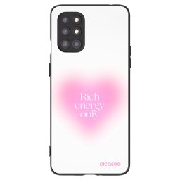 Fekete szilikon tok az alábbi mobiltelefonokra OnePlus 8T - Rich Energy