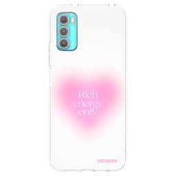Átlátszó szilikon tok az alábbi mobiltelefonokra Motorola Moto G60 - Rich Energy