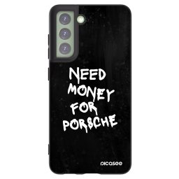 Fekete szilikon tok az alábbi mobiltelefonokra Samsung Galaxy S21 FE 5G - Black Dollar
