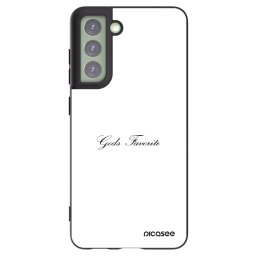 Fekete szilikon tok az alábbi mobiltelefonokra Samsung Galaxy S21 FE 5G - Gods Favorite