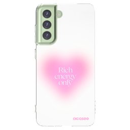 Átlátszó szilikon tok az alábbi mobiltelefonokra Samsung Galaxy S21 FE 5G - Rich Energy