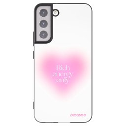 Fekete szilikon tok az alábbi mobiltelefonokra Samsung Galaxy S22+ 5G - Rich Energy