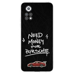 Átlátszó szilikon tok az alábbi mobiltelefonokra Xiaomi Poco X4 Pro 5G - Dark Racer