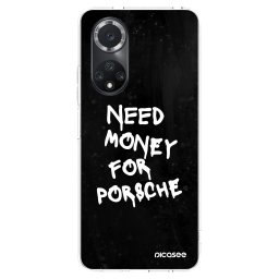 Átlátszó szilikon tok az alábbi mobiltelefonokra Huawei Nova 9 SE - Black Dollar